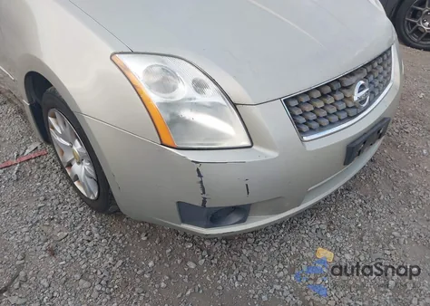 2007 Nissan Sentra 2.0S from USA, damaged, VIN 3N1AB61E27L681578